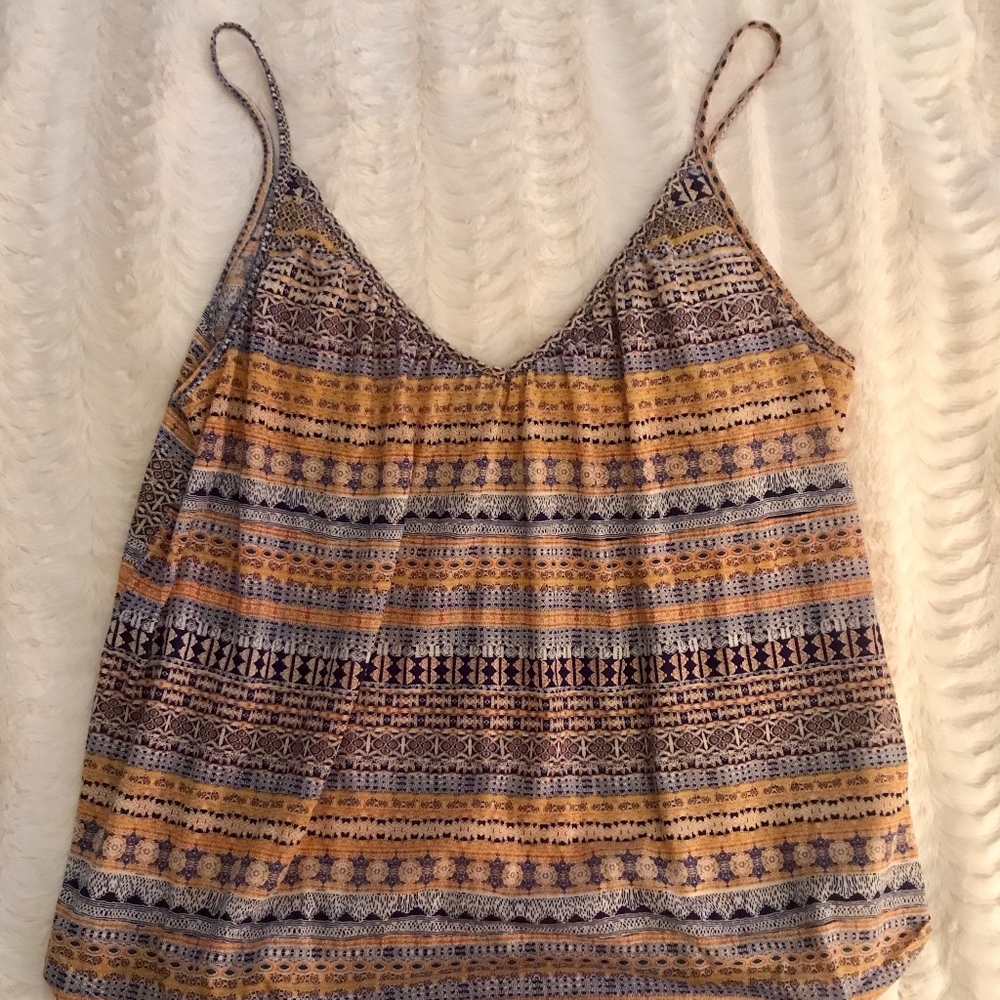 Patterned Tank Top